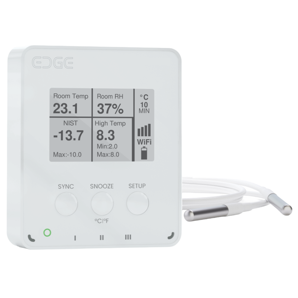 EDGE Thermo cellular data logger and alarm